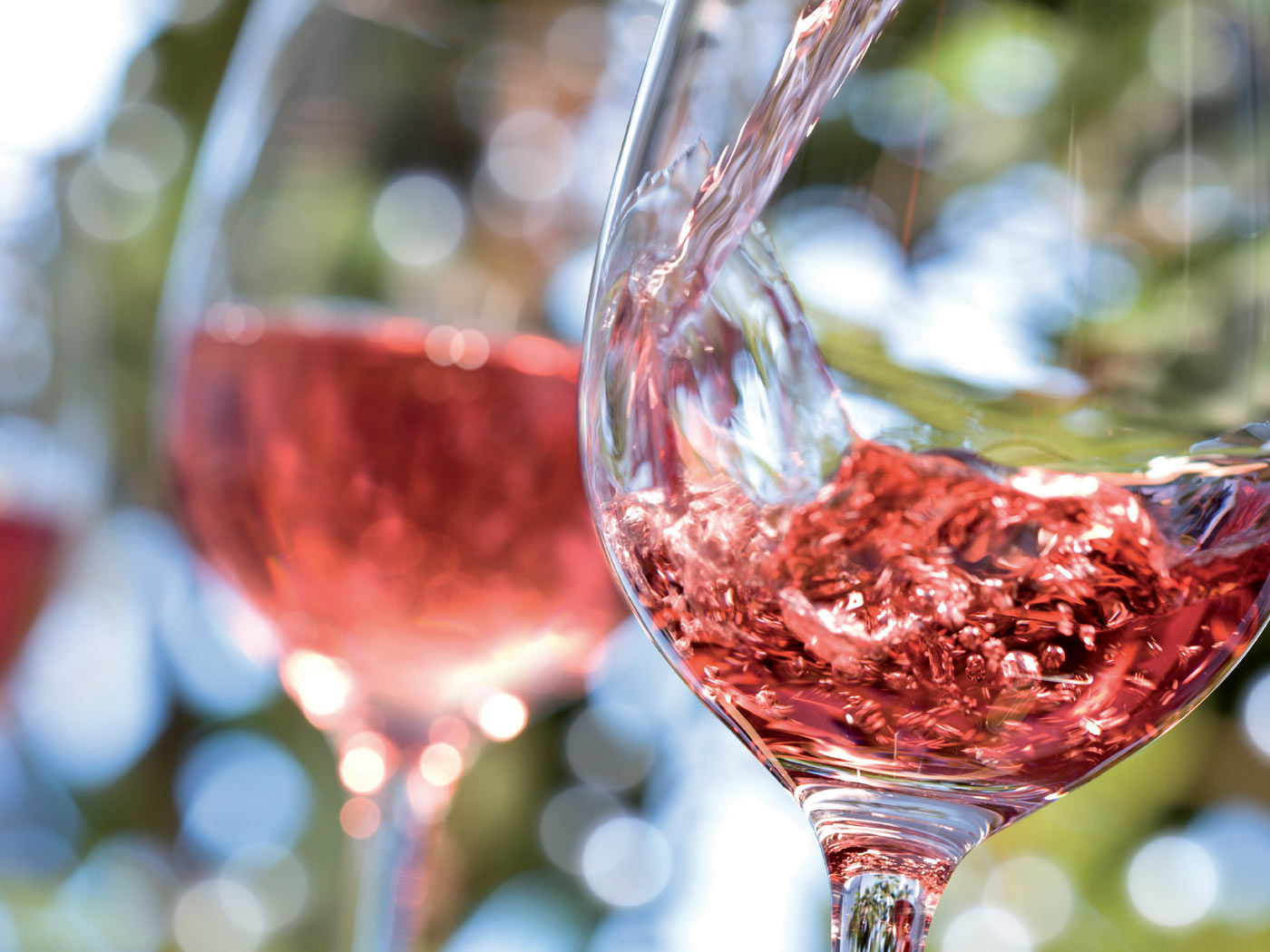 Vini rosé - Sfondo