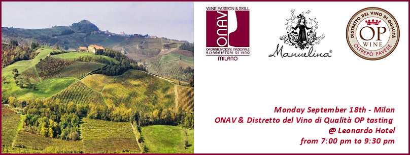 ONAV tasting (Milan, September 18th 2017)