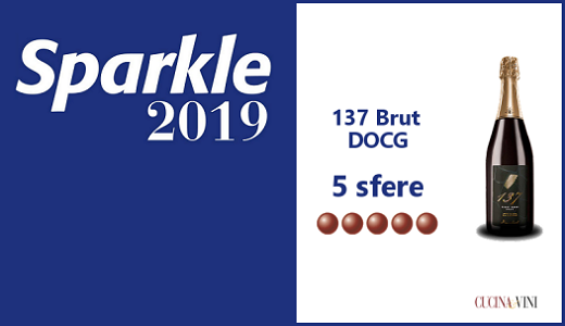 5 sfere Sparkle 2019 per il 137 Brut