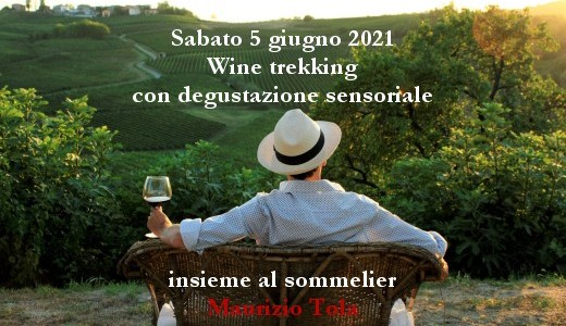 Wine trekking e degustazione sensoriale con Maurrizio Tola (05/06/2021)