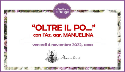 Cena "Oltre il Po" alla Trattoria del Brugo (Alzano Lomabrdo, 04/11/2022)