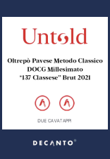Decanto Untold 2027 - Due Cavatappi - Classese 137 Brut 2021